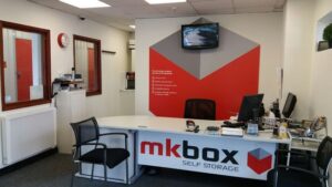 MK Box Self Storage Milton Keynes Reception